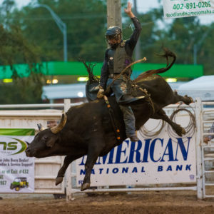 Extreme Bull Riding at the Sarpy County Fair